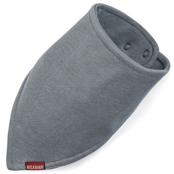 Milkbarn | new with tags | Kerchief Bib in denim blue - Picture 1 of 3